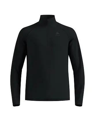 ODLO | Herren Unterzieh Zipshirt Besso Mid Layer | schwarz